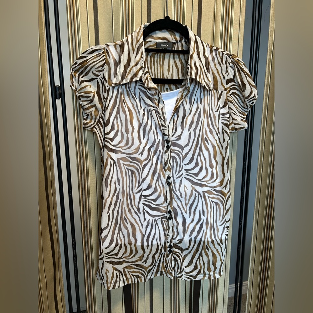 Mexx zebra mesh top - Picture 7 of 13